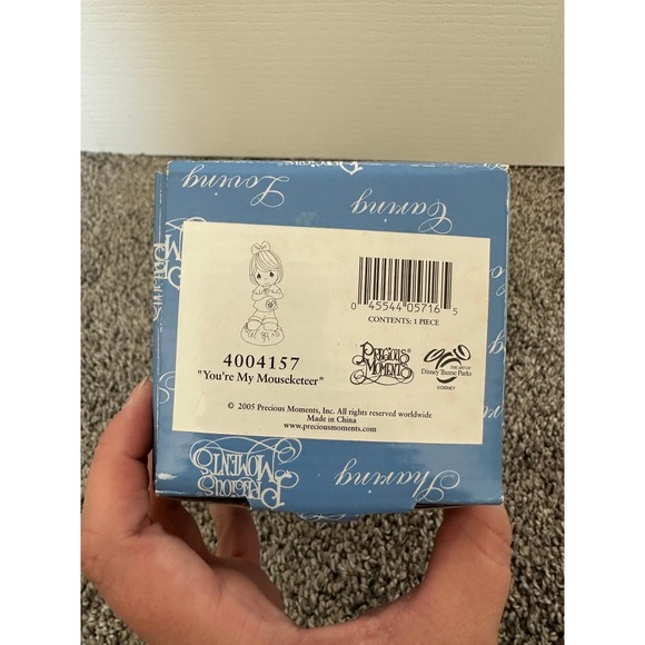 Precious Moments Disney 4004157 You're My Mouseketeer Figurine - Picture 11 of 12